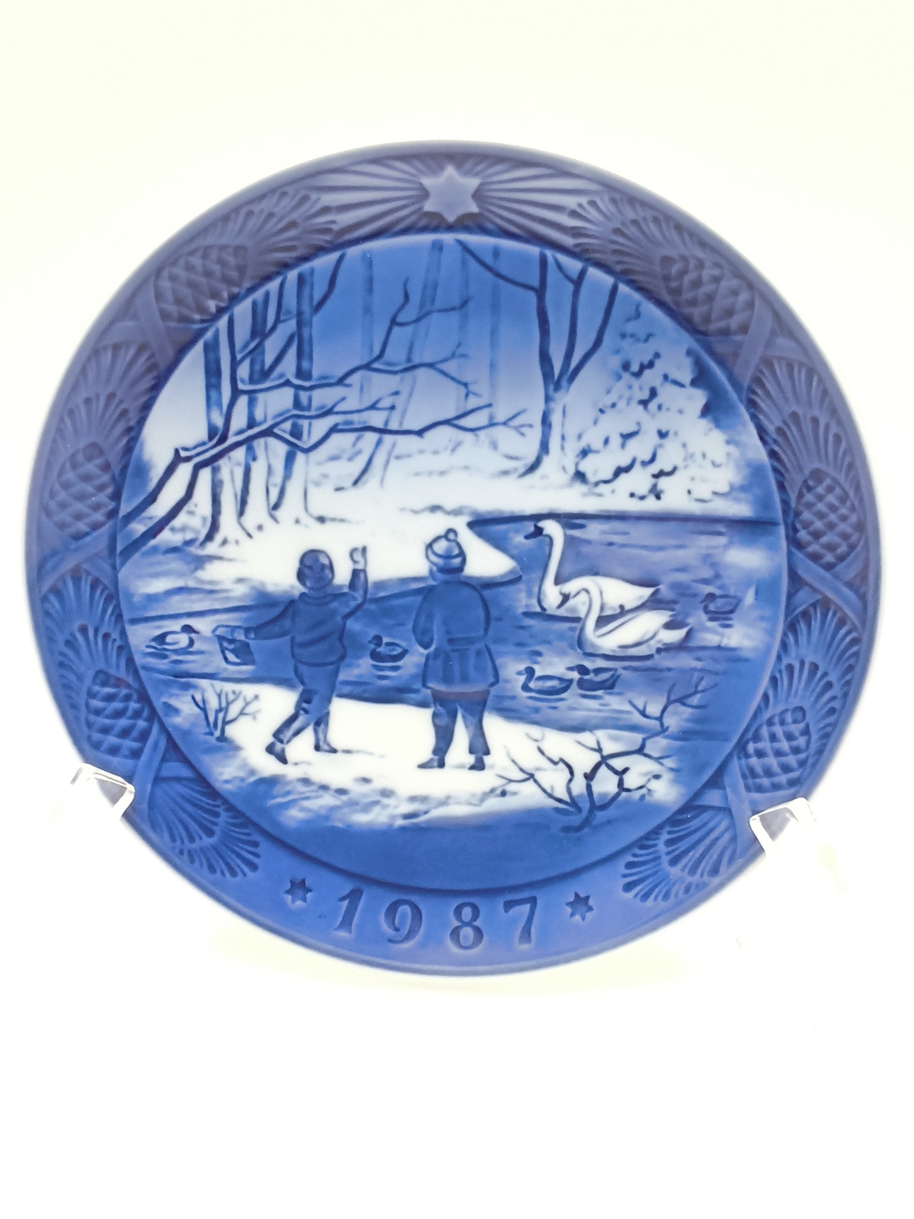 Born in 1987? This Royal Copenhagen Winter Birds Plate is Downright Ducky!